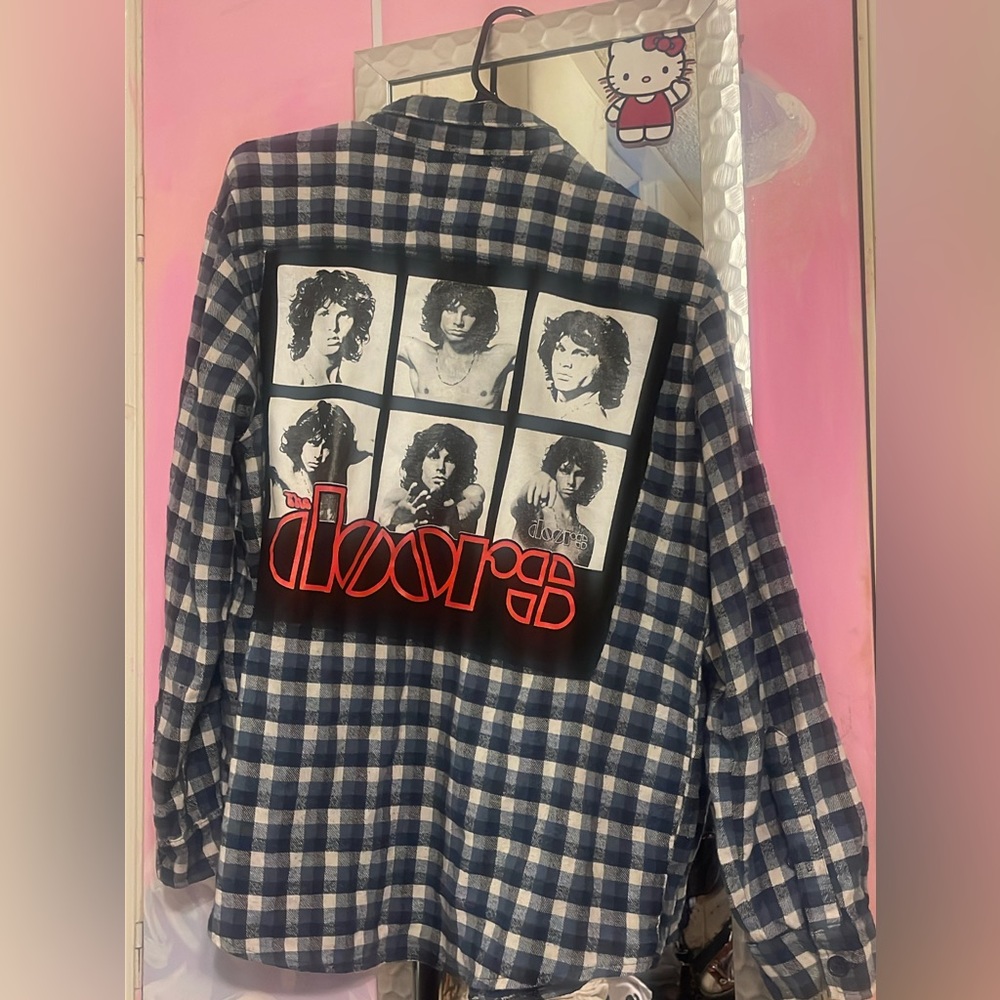 The doors flannel